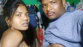 Passionate Indian couple engages in intense lovemaking in their village