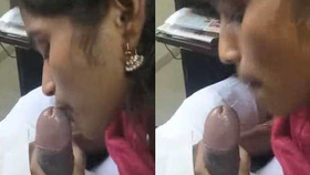The Desi office worker enjoys a penis a lot