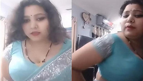 Indian sister contacts via video call