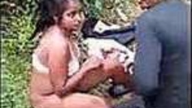 Indian sweetheart caught outdoors