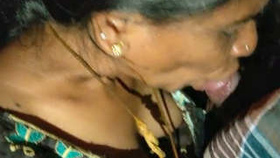 Desi divorced aunty gives oral pleasure to her son