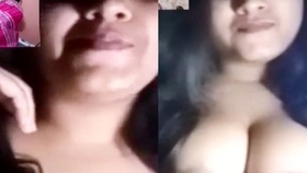 Indian girlfriend's video call captured in stunning high-definition