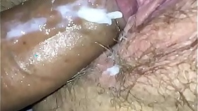 fucked by huge creampie out of her pussy