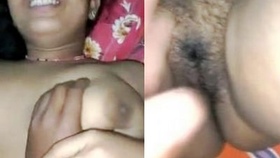 Seductive Indian housewife exposes her intimate area