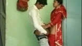 Indian housewife gets standing sex with Dewar Bhabi