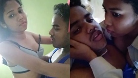 Freshly leaked Indian couple's intimate moments combined in a single video