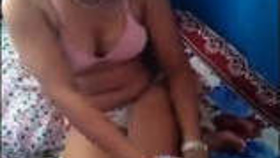 A Desi woman's vagina is vigorously penetrated