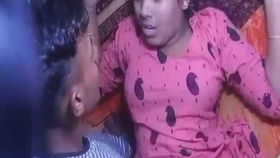 Village bhabis' sensual meeting at midnight