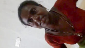 Tamil maid with large breasts engages in sexual activity with authentic audio