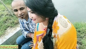 Indian bhabhi's first public experience of intense sexual encounter