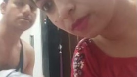 Indian pair dances sensually together
