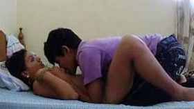 Young nephew engages in sexual activity with his mature aunt in a full-length video