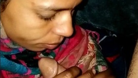 Married Indian women showcase their oral skills