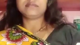 Indian wife records herself during intimate encounter with her partner