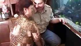 Russian Mother And Her Chubby Young Lover