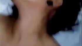 Desi Indian girlfriend has a rough gangbang, fucking each other with her lover moaning loudly