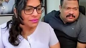 Quirky Indian couple fucks fat wife