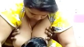 Fatty Aunty with big tits video