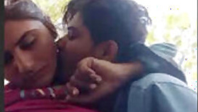 Indian Village Horny teen couple outdoor fucking