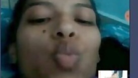 Indian college Girl On Video Call