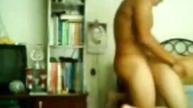 Indian xxx anal sex in doggie position with wife