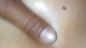 Hot XXX close up of Desi husband playing with big fake tits and cunt