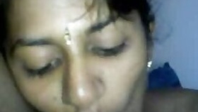 Desi bhabhi blowjob stimulates lover to fuck her hardcore