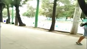 Gorda Culona en licra se le marca la pucha