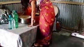 Red Sari Cute Bengali Sex Budi