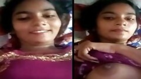 Desi cute girl on camera