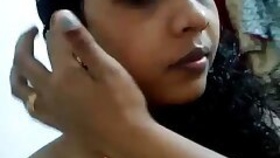 Desi Indian girl video for lover in the bathroom