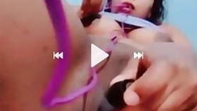 Girl with Big Hand Jerks off her wet pussy,Masturbate Moaning 4 Video