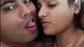 Cute couple Desi fucks