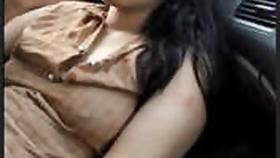 Desi Randi Bushra nude in the car video
