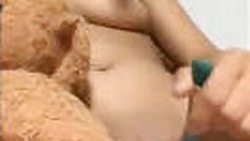DESI SEXY TEENAGE GIRL WITH A PEN IN HER PUSSY