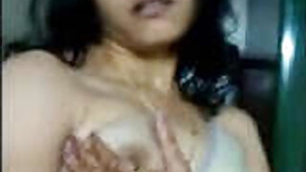 indian beauty nandita shows off her hot tits and pussy